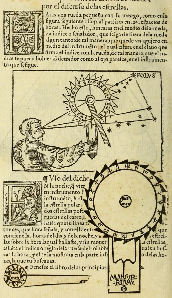 An illustration from Libro de la cosmographia, 1548, leaf 116
