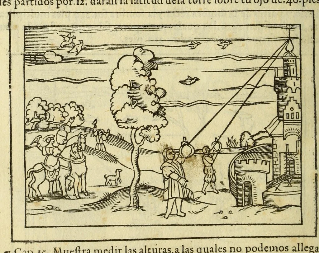 An illustration from Libro de la cosmographia, 1548, leaf 142