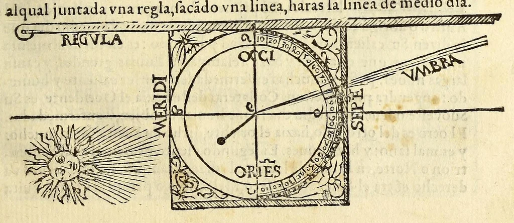 An illustration from Libro de la cosmographia, 1548, leaf 57