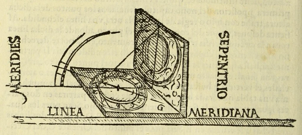 An illustration from Libro de la cosmographia, 1548, leaf 58