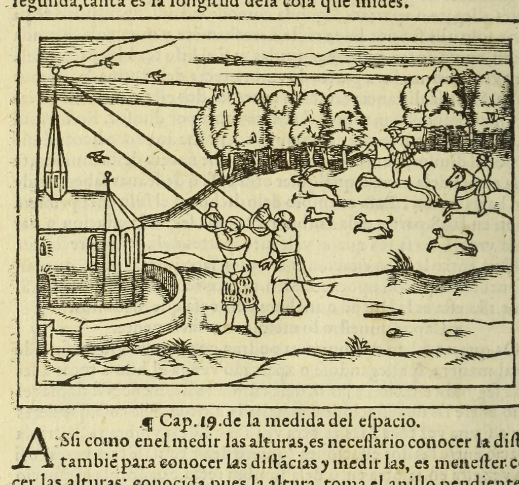 An illustration from Libro de la cosmographia, 1548, leaf 146