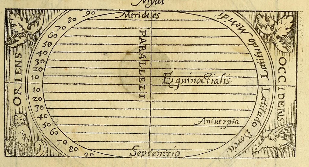 An illustration from Libro de la cosmographia, 1548, leaf 25