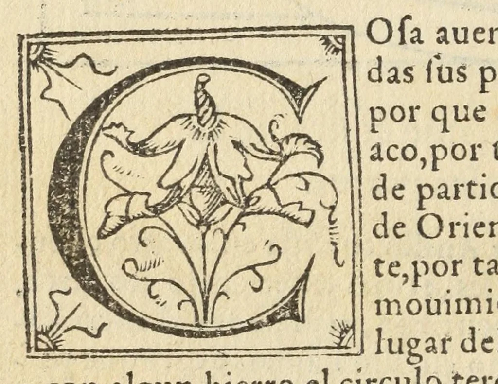An illustration from Libro de la cosmographia, 1548, leaf 130