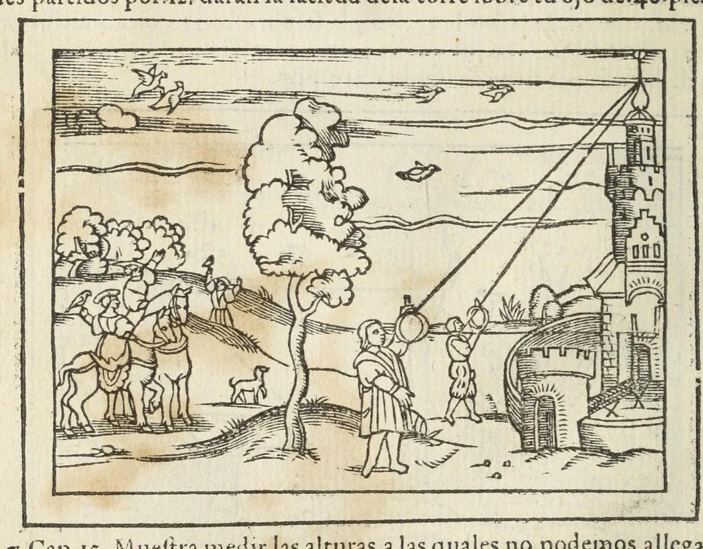 An illustration from Libro de la cosmographia, 1548, leaf 140