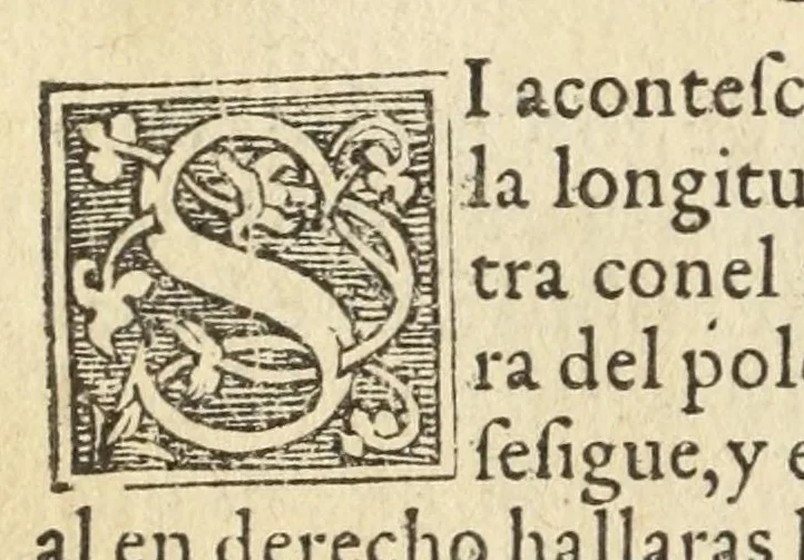 An illustration from Libro de la cosmographia, 1548, leaf 36