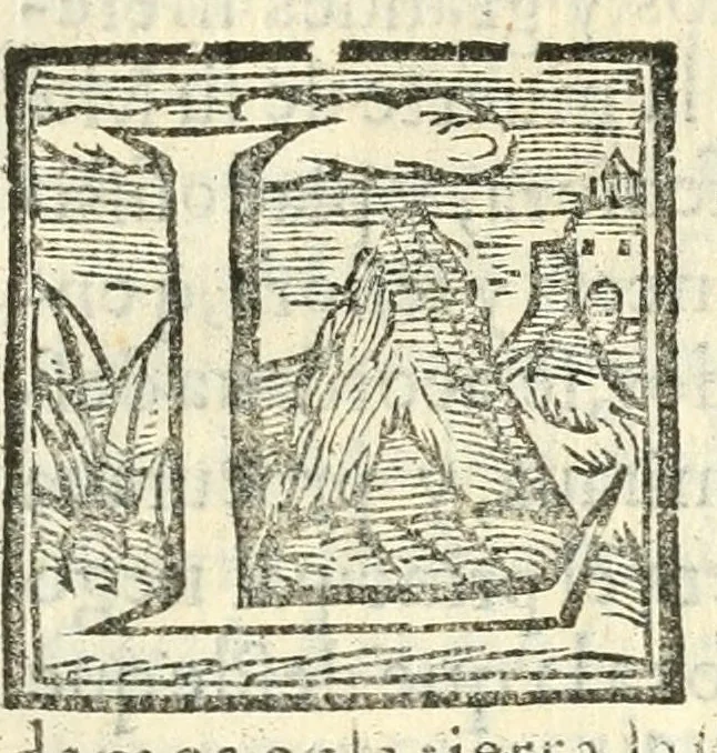 An illustration from Libro de las honras que hizo el Colegio de la Co[m]pañia de Iesus de Madrid, à la M.C. de la Emperatriz doña Maria de Austria, fundadora del dicho Colegio, que se celebraron a 21. de Abril de 1603, 1603, leaf 9