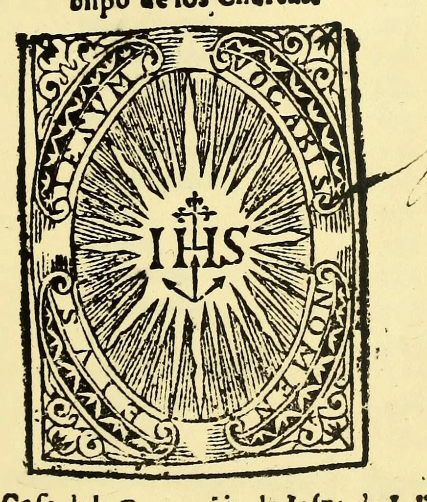 An illustration from Libro de la vida y milagros de Nuestro Señor Iesu Christo en dos lenguas, aymara, y romance, traducido de el que recopilo el licenciado Alonso de Villegas, quitadas, y añadidas algunas cosas, y acomodado a la capacidad de los Indios. Por el padre Ludouico Bertonio italiano de la Compañia de Iesus .., 1612, leaf 5