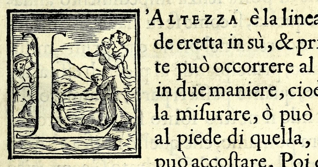 An illustration from Libro del misvrar con la vista, 1570, leaf 67