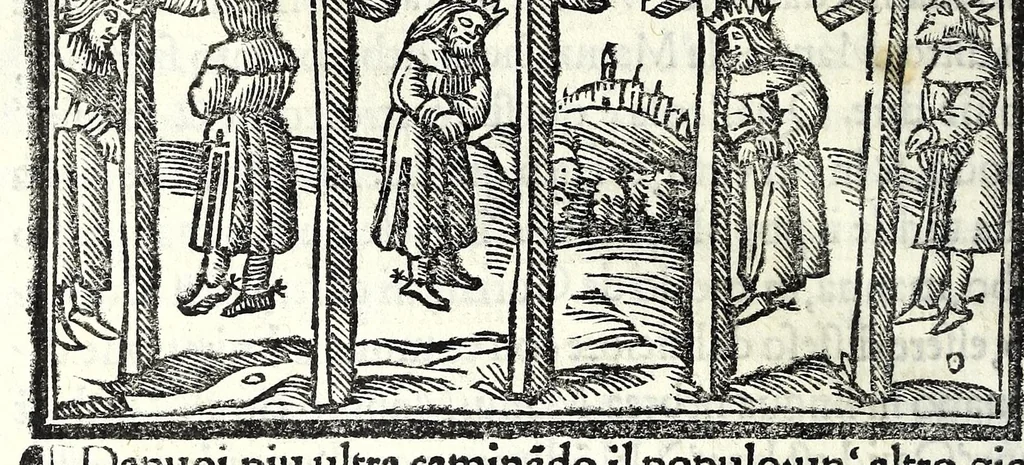 An illustration from Libro de uita contemplatiua, lectione, meditatione, oratione, contemplatione, scala dil paradiso intitulato : cum adaptatione mistica dellhistorie diuine & expositione de suoi misterii et excellentissimi sacramenti, 1527, leaf 126