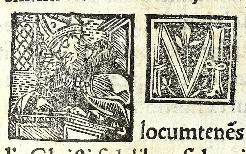 An illustration from Libro de uita contemplatiua, lectione, meditatione, oratione, contemplatione, scala dil paradiso intitulato : cum adaptatione mistica dellhistorie diuine & expositione de suoi misterii et excellentissimi sacramenti, 1527, leaf 18