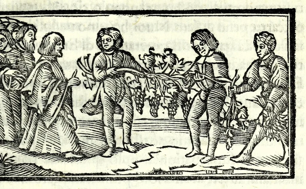 An illustration from Libro de uita contemplatiua, lectione, meditatione, oratione, contemplatione, scala dil paradiso intitulato : cum adaptatione mistica dellhistorie diuine & expositione de suoi misterii et excellentissimi sacramenti, 1527, leaf 853