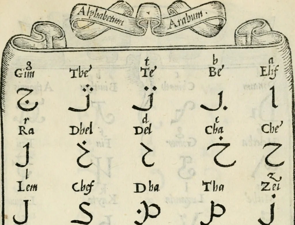 An illustration from Libro di M. Giovambattista Palatino cittadino romano : nelqual s'insegna à scriuer ogni sorte lettera, antica & moderna, di qualun que natione, con le sue regole, & misure, & essempi : et con vn breve et vtil discorso de le cifre, 1550, leaf 106