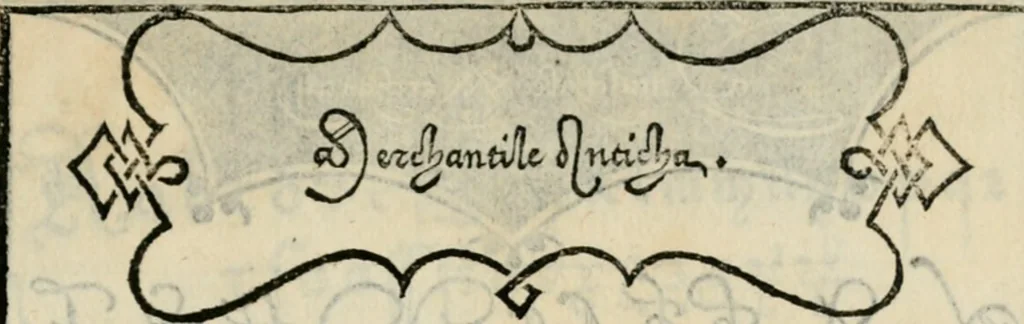 An illustration from Libro di M. Giovambattista Palatino cittadino romano : nelqual s'insegna à scriuer ogni sorte lettera, antica & moderna, di qualun que natione, con le sue regole, & misure, & essempi : et con vn breve et vtil discorso de le cifre, 1550, leaf 46