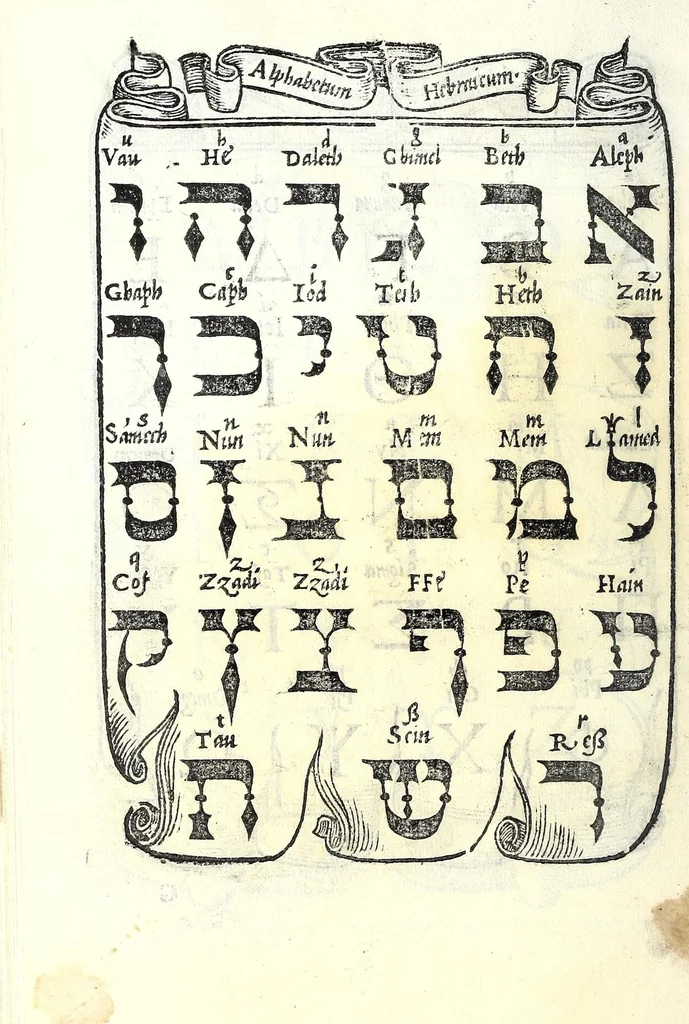 An illustration from Libro di M. Giovam Battista Palatino, cittadino romano, nelqual s'insegna à scriuer ogni sorte lettera, antica & moderna, di qualunque natione, con le sue regole & misure, & essempi : et con vn breve et vtil discorso de le cifre : riueduto nuouamente & corretto dal proprio autore, con la givnta di qvindici tavole bellissime, 1561, leaf 102