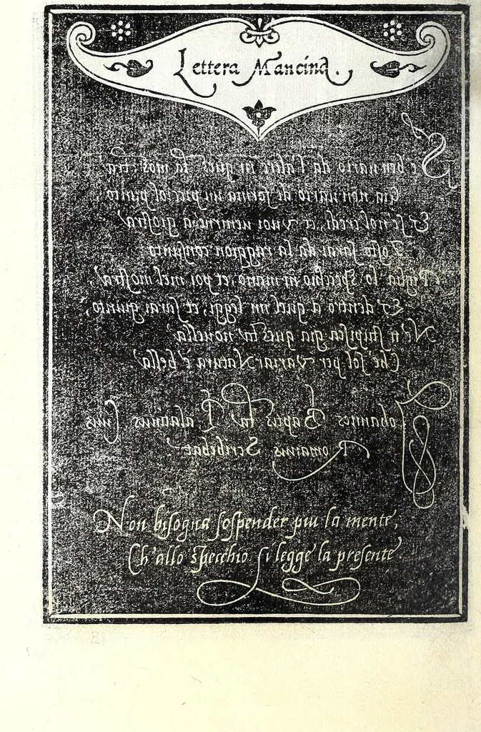 An illustration from Libro di M. Giovam Battista Palatino, cittadino romano, nelqual s'insegna à scriuer ogni sorte lettera, antica & moderna, di qualunque natione, con le sue regole & misure, & essempi : et con vn breve et vtil discorso de le cifre : riueduto nuouamente & corretto dal proprio autore, con la givnta di qvindici tavole bellissime, 1561, leaf 70