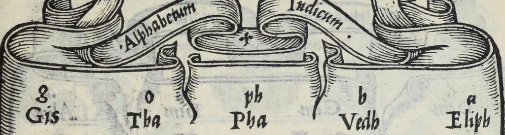 An illustration from Libro di M. Giovanbattista Palatino cittadino romano : nel qual s'insegna à scriuere ogni sorte lettera, antica, et moderna, di qualunque natione, con le sue regole, et misure, et essempi : et con vn breve, et vtil discorso de le cifre, 1548, leaf 115