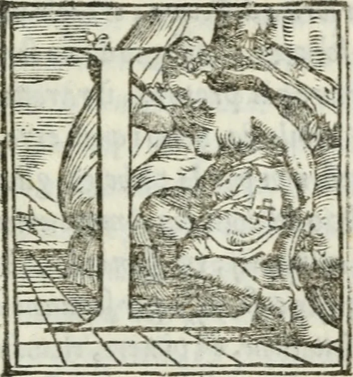 An illustration from Libro di m. Pyrrho Ligori napolitano, delle antichità di Roma, nel qvale si tratta de' circi, theatri, & anfitheatri, 1553, leaf 58
