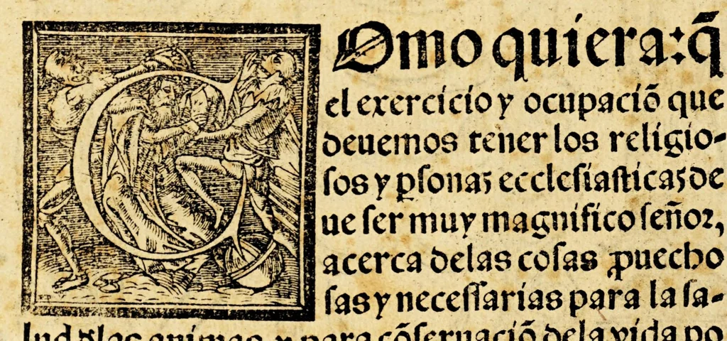 An illustration from Libro llamado Thesoro de virtudes muy vtil & copioso., 1543, leaf 6