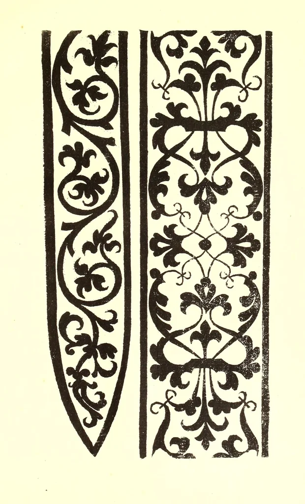 An illustration from Libro primo de rechami p elquale se impara in diuersi modi l'ordine e il modo de recamare : cosa nō mai piu fatta ne stata mostrata : el qual modo se insegna al lettore voltando la carta, 1878, leaf 183