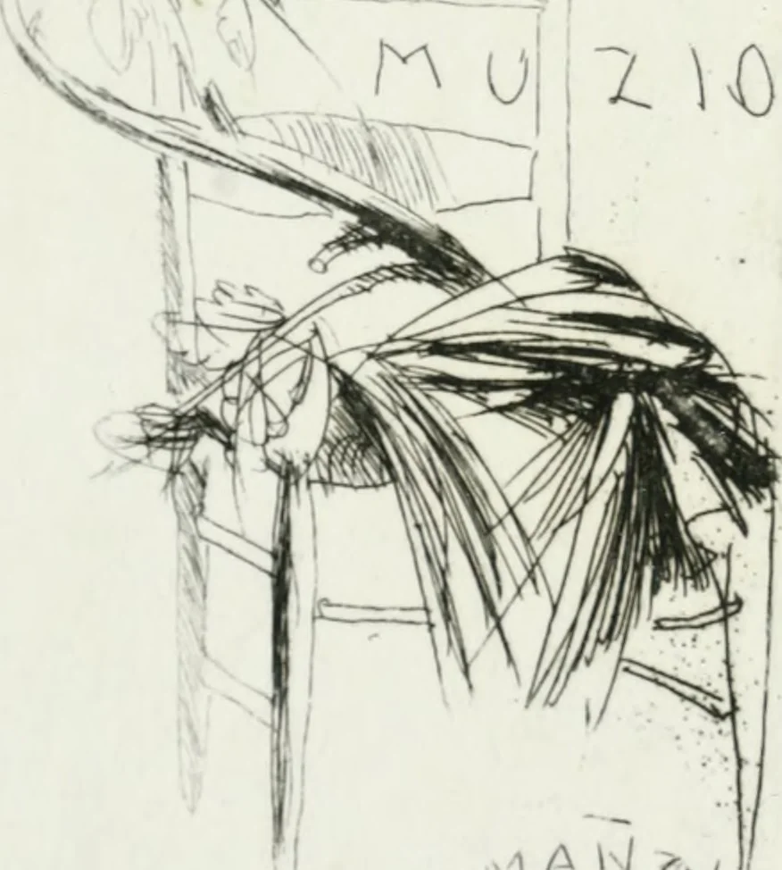 An illustration from Libro primo [-quinto] d'architettvra ..., 1566, leaf 1