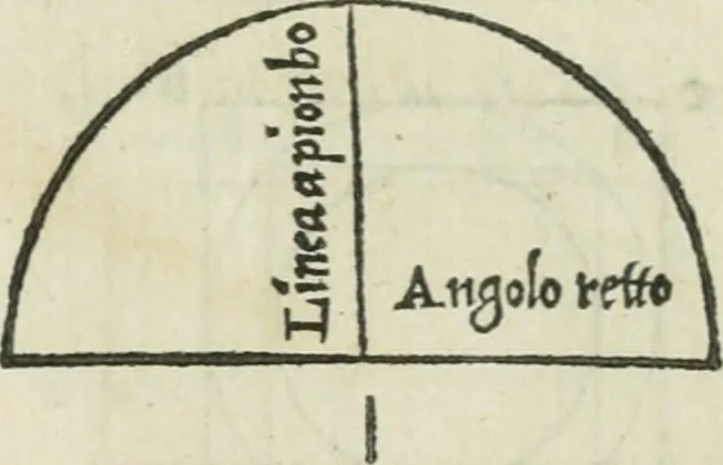An illustration from Libro primo [-quinto] d'architettvra ..., 1566, leaf 10
