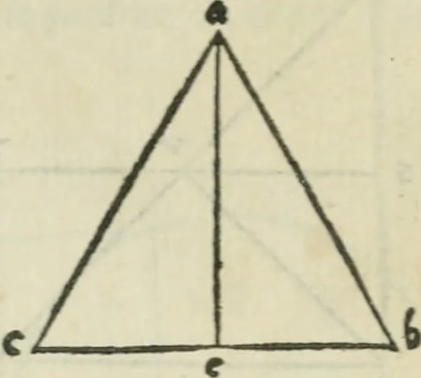 An illustration from Libro primo [-quinto] d'architettvra ..., 1566, leaf 12