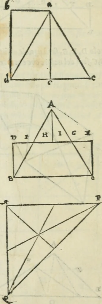 An illustration from Libro primo [-quinto] d'architettvra ..., 1566, leaf 12