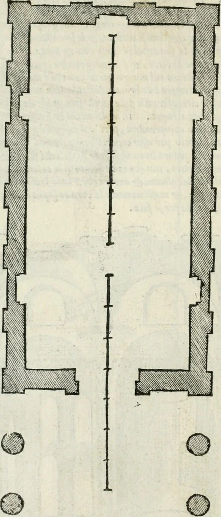 An illustration from Libro primo [-quinto] d'architettvra ..., 1566, leaf 121