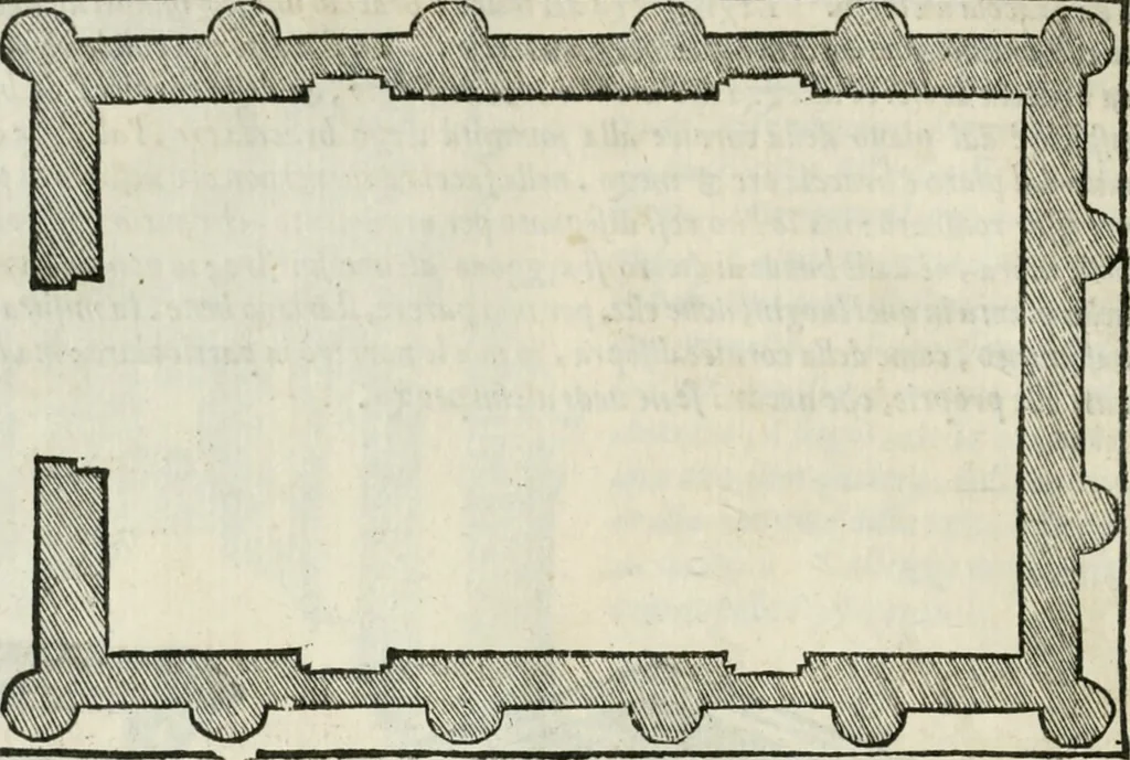 An illustration from Libro primo [-quinto] d'architettvra ..., 1566, leaf 131