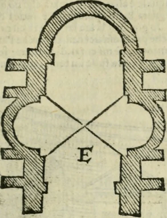 An illustration from Libro primo [-quinto] d'architettvra ..., 1566, leaf 150