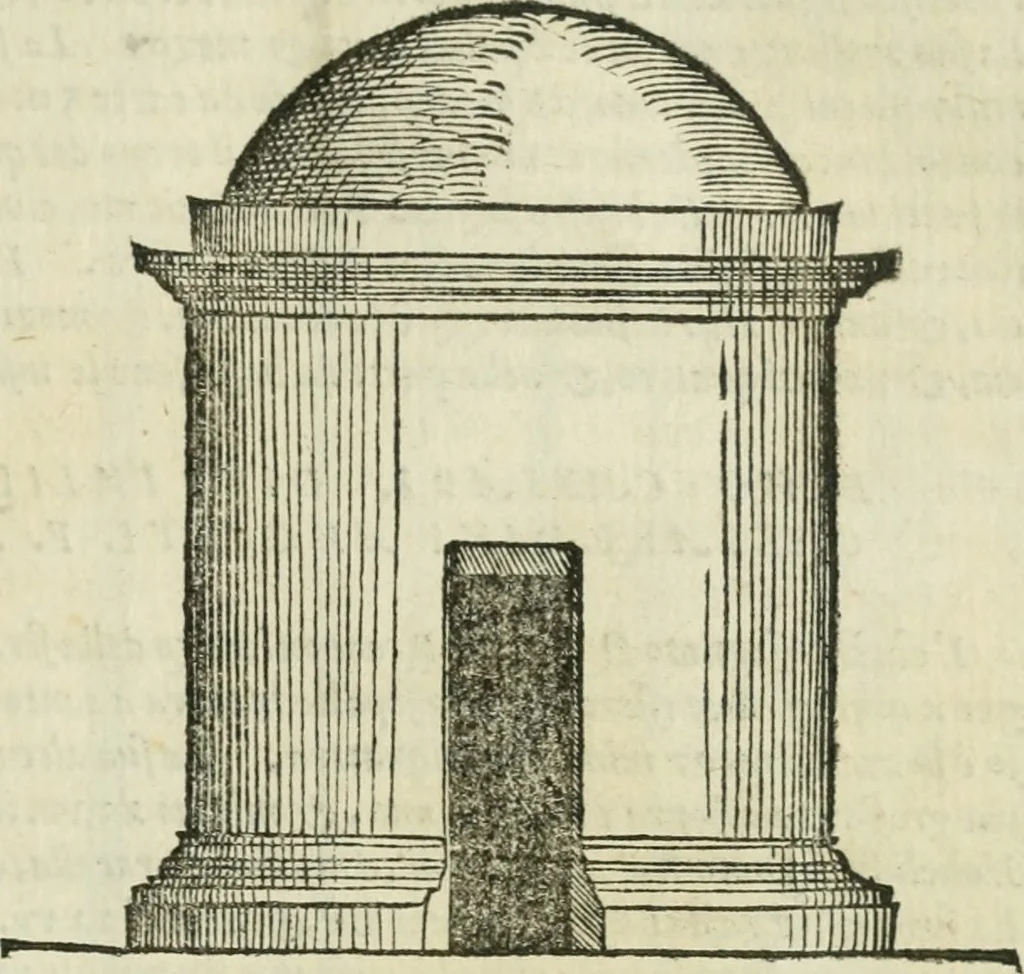 An illustration from Libro primo [-quinto] d'architettvra ..., 1566, leaf 156