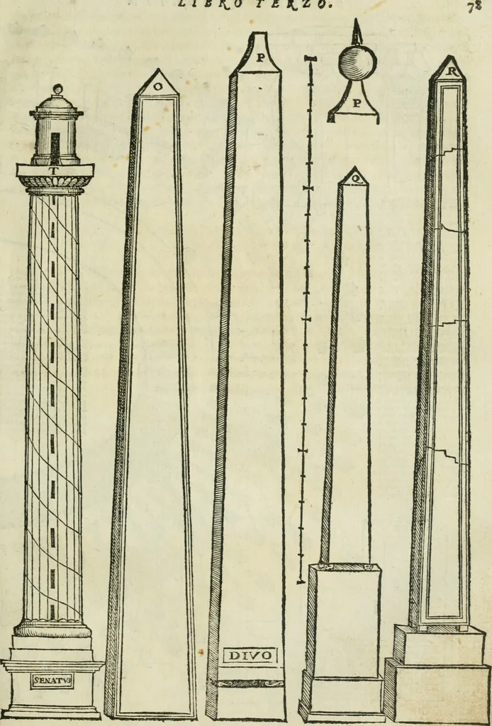 An illustration from Libro primo [-quinto] d'architettvra ..., 1566, leaf 158