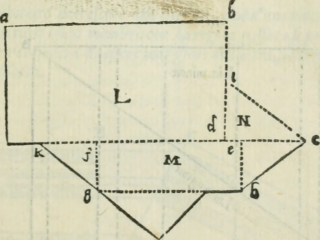 An illustration from Libro primo [-quinto] d'architettvra ..., 1566, leaf 16