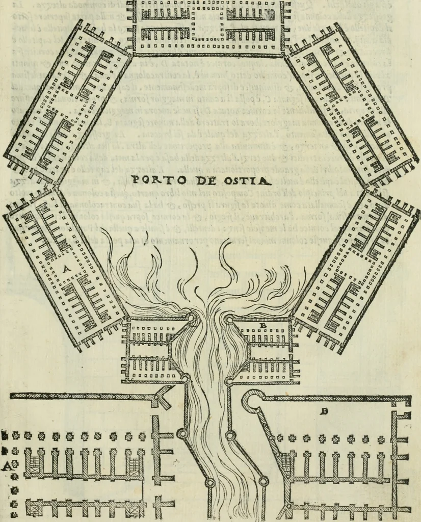 An illustration from Libro primo [-quinto] d'architettvra ..., 1566, leaf 178