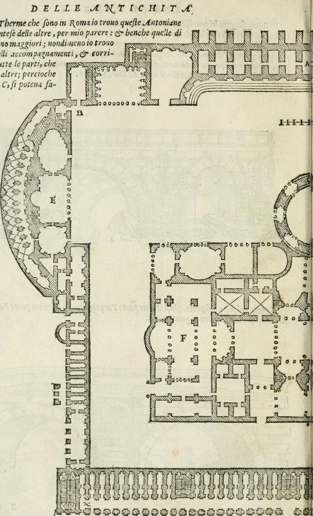 An illustration from Libro primo [-quinto] d'architettvra ..., 1566, leaf 183