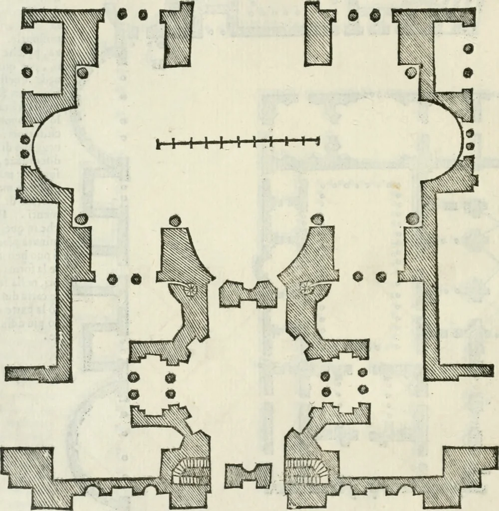 An illustration from Libro primo [-quinto] d'architettvra ..., 1566, leaf 193
