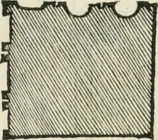 An illustration from Libro primo [-quinto] d'architettvra ..., 1566, leaf 197