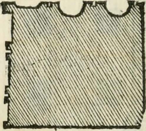 An illustration from Libro primo [-quinto] d'architettvra ..., 1566, leaf 197