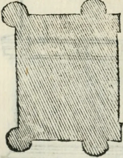 An illustration from Libro primo [-quinto] d'architettvra ..., 1566, leaf 199