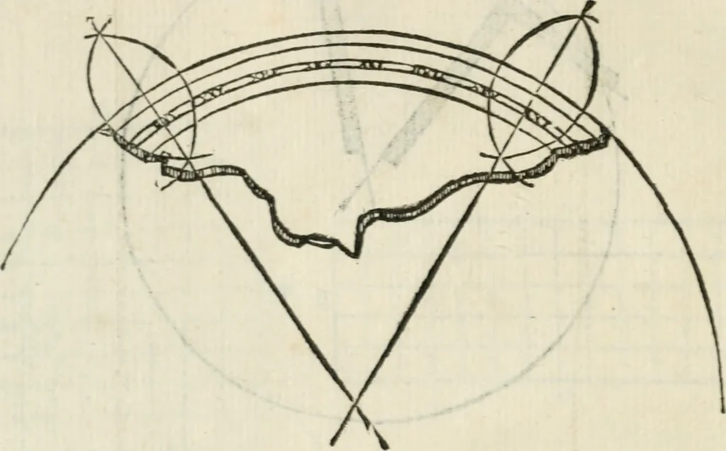 An illustration from Libro primo [-quinto] d'architettvra ..., 1566, leaf 23