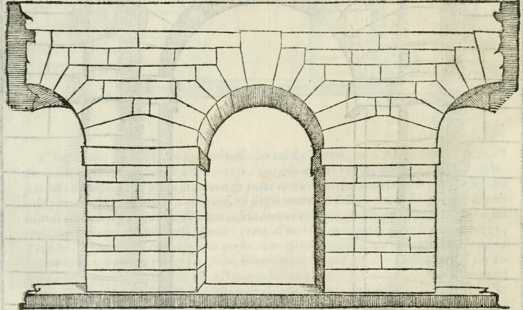 An illustration from Libro primo [-quinto] d'architettvra ..., 1566, leaf 271