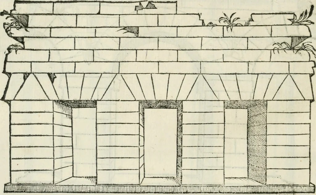 An illustration from Libro primo [-quinto] d'architettvra ..., 1566, leaf 275