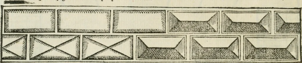 An illustration from Libro primo [-quinto] d'architettvra ..., 1566, leaf 279