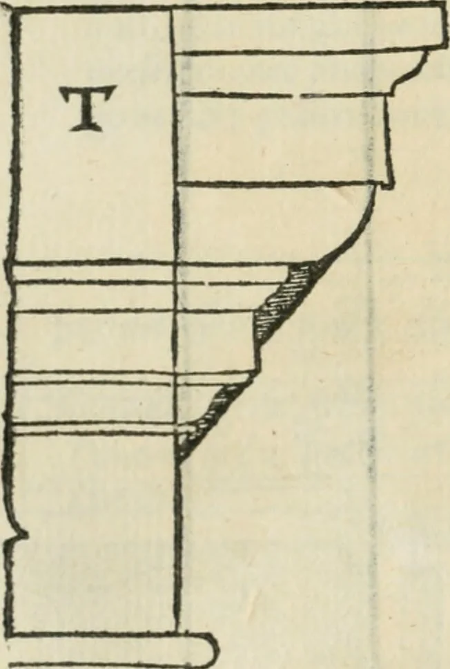 An illustration from Libro primo [-quinto] d'architettvra ..., 1566, leaf 285