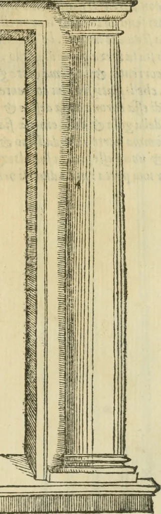 An illustration from Libro primo [-quinto] d'architettvra ..., 1566, leaf 294