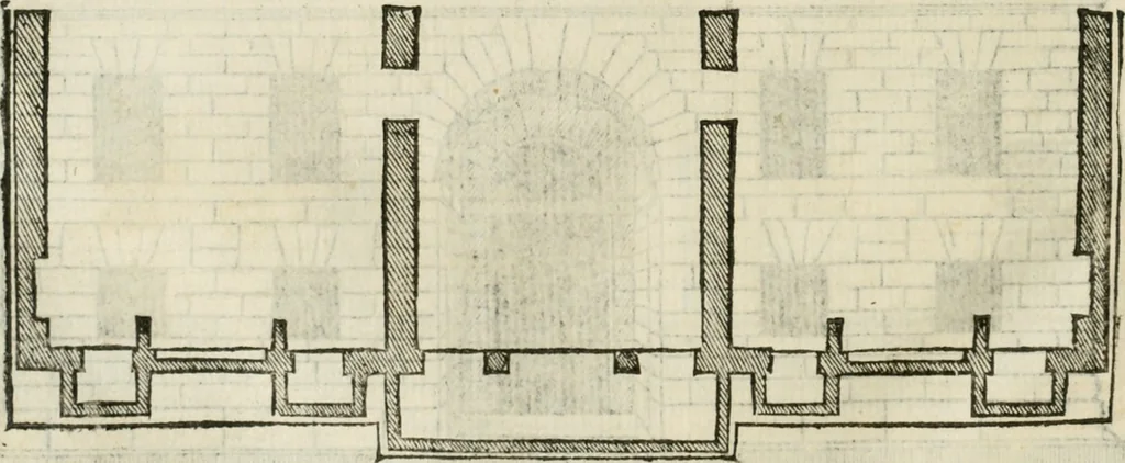 An illustration from Libro primo [-quinto] d'architettvra ..., 1566, leaf 313