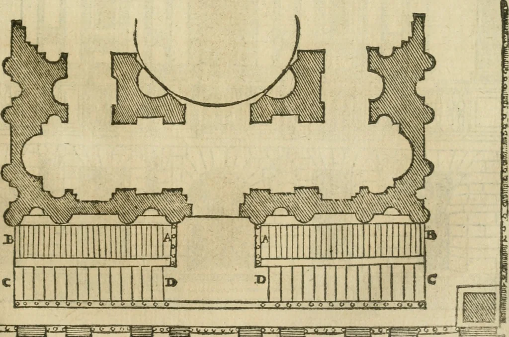 An illustration from Libro primo [-quinto] d'architettvra ..., 1566, leaf 360