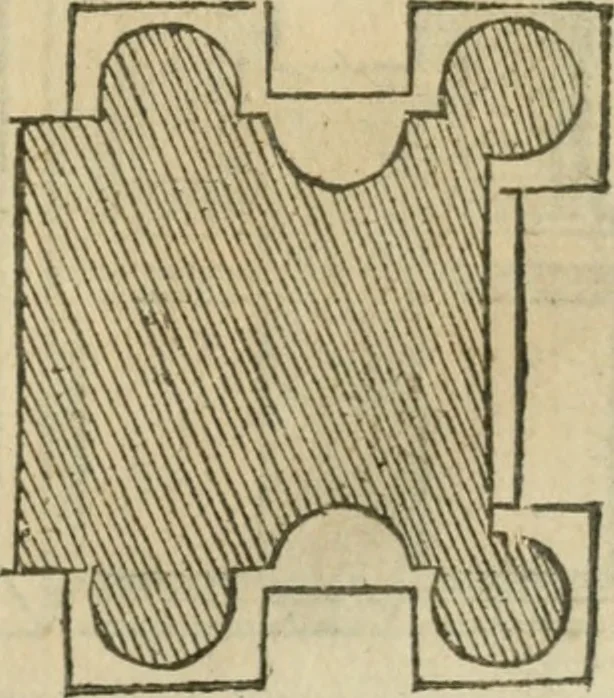 An illustration from Libro primo [-quinto] d'architettvra ..., 1566, leaf 362