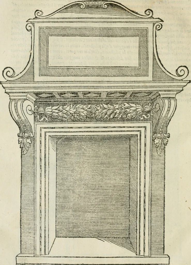 An illustration from Libro primo [-quinto] d'architettvra ..., 1566, leaf 365