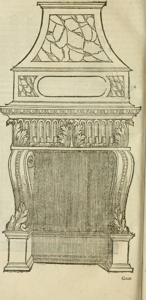 An illustration from Libro primo [-quinto] d'architettvra ..., 1566, leaf 375